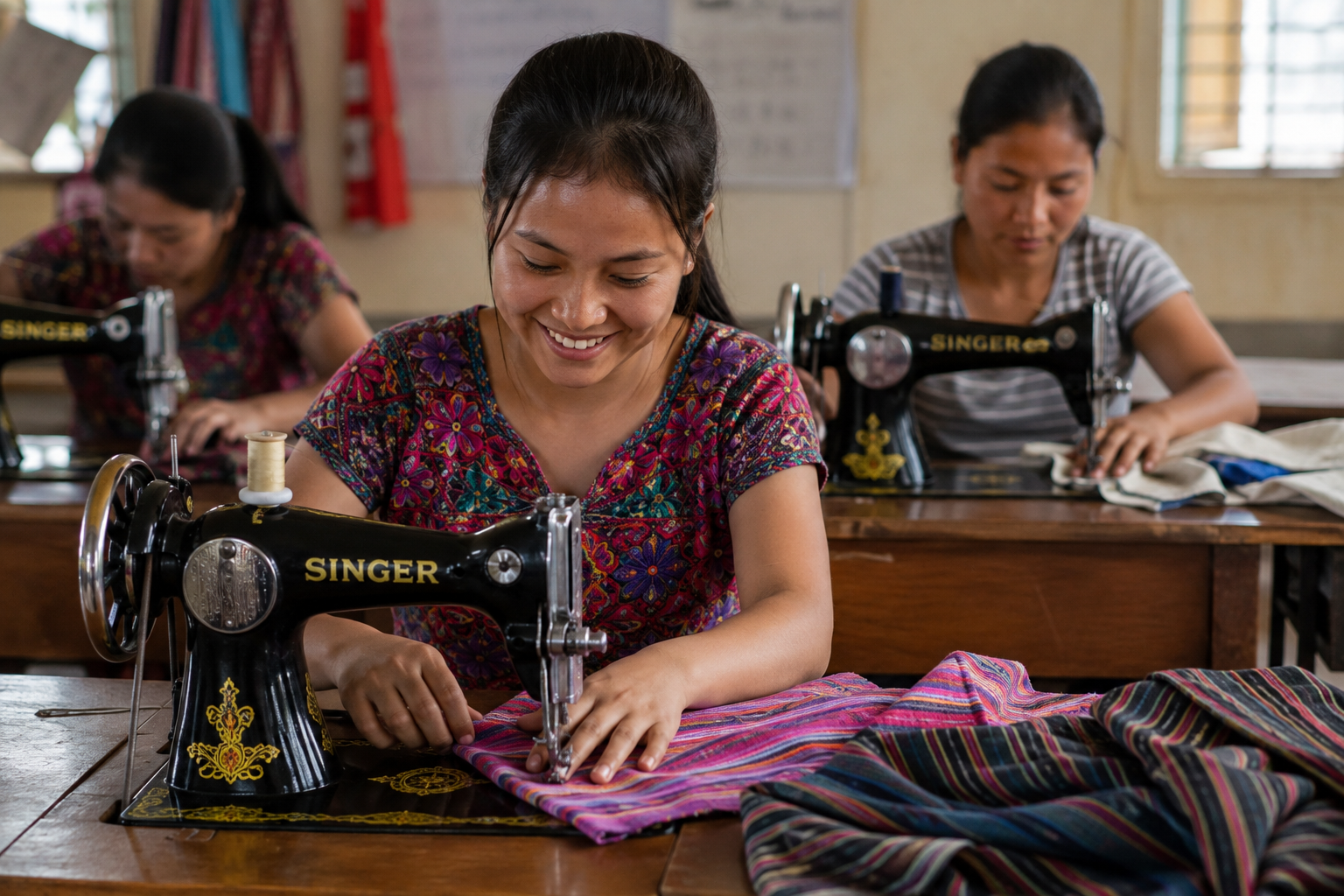 Women | Sewing Machines for Vocational Training